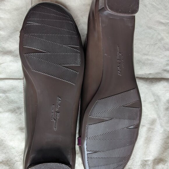 FERRAGAMO fringe flats - Picture 4 of 8